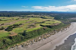 Bandon Dunes 16th Side Aerial